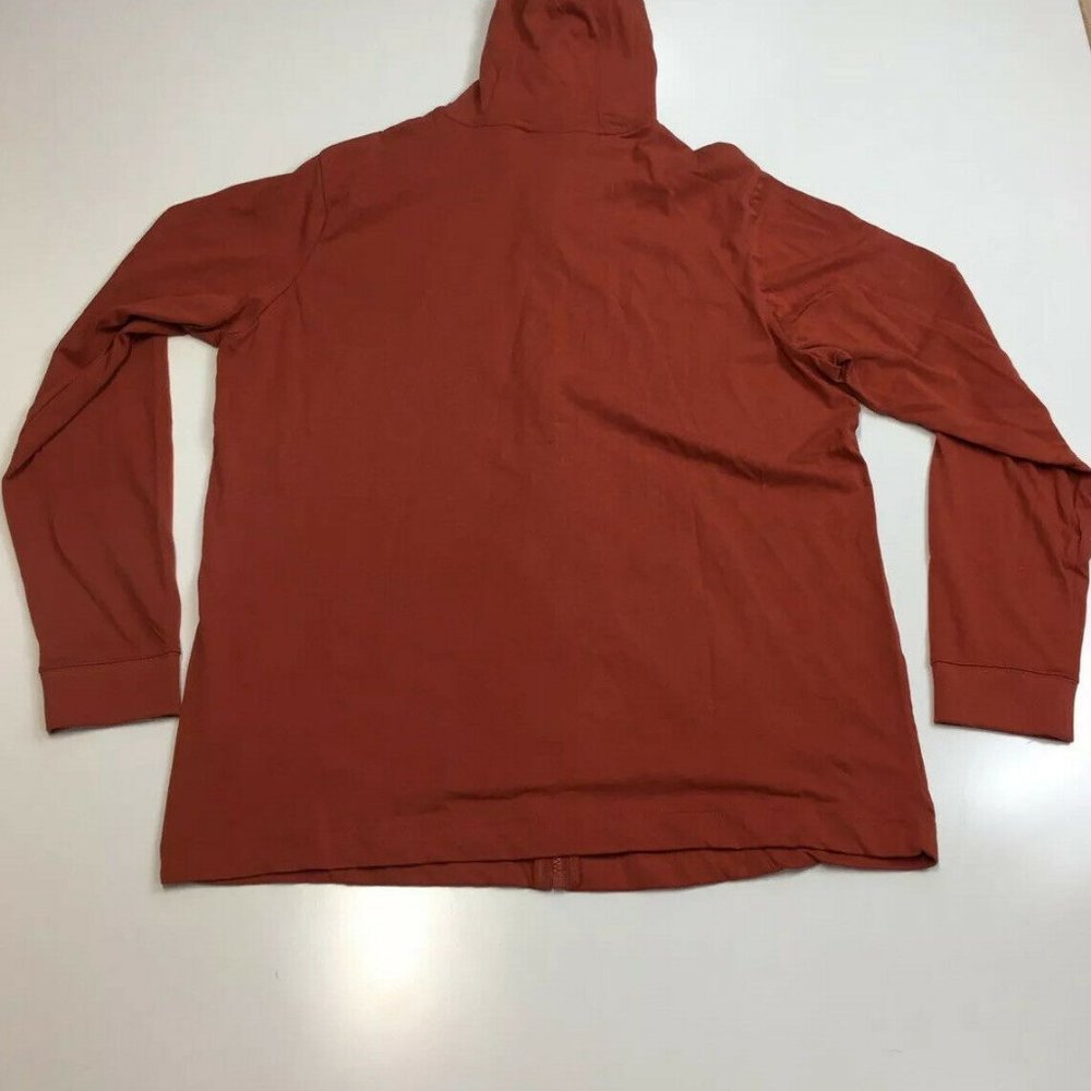 Nike standard fit Mens Burnt orange Full zip up - Picture 3 of 7
